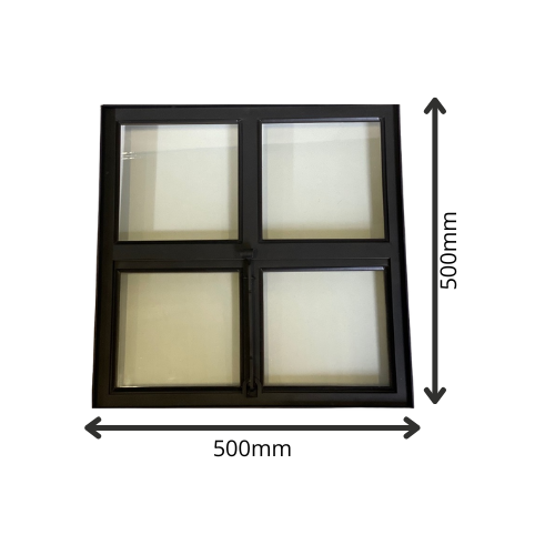 Stalen raam dubbel glas