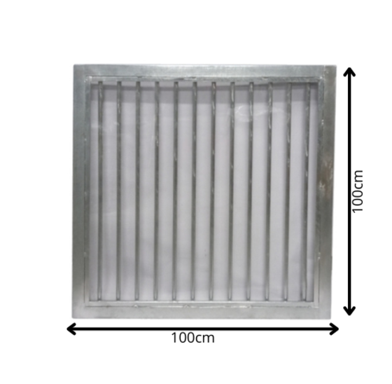 Stalraam Vast 100x100cm Vuurverzinkt