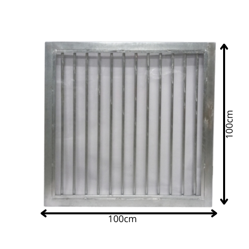 Stalraam Vast 100x100cm Vuurverzinkt