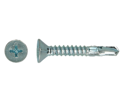 Zelftapschroeven 4,80x32mm - Wit verzinkt (200 stuks)