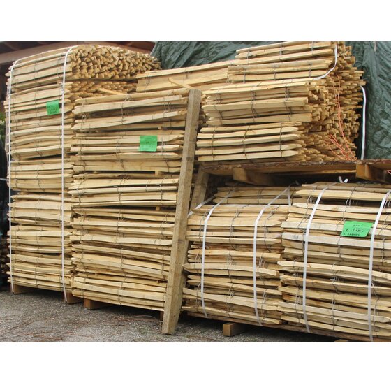 Schapenhekken van hazelaarhout