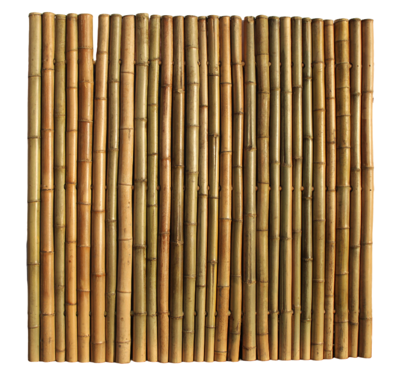 Bamboepalen scherm/schutting 180x180 cm - Naturel Extra