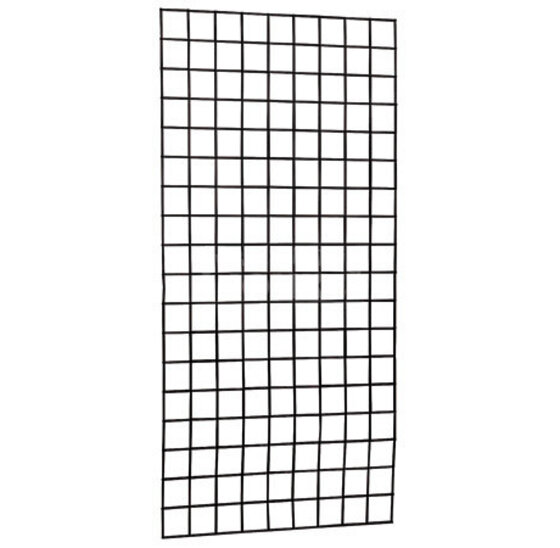 Gaaspaneel Zwart 90x180cm Geplastificeerd | Maas 10x10cm