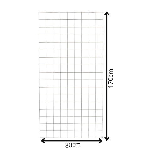 Gaaspaneel 80x170cm Vuurverzinkt - Maas 10x10cm - 4mm