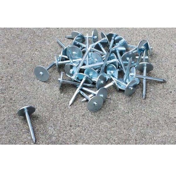 Boomband spijkers gegalvaniseerd met platte kop, 1 kg
