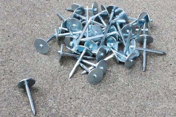 Boomband spijkers gegalvaniseerd met platte kop, 1 kg