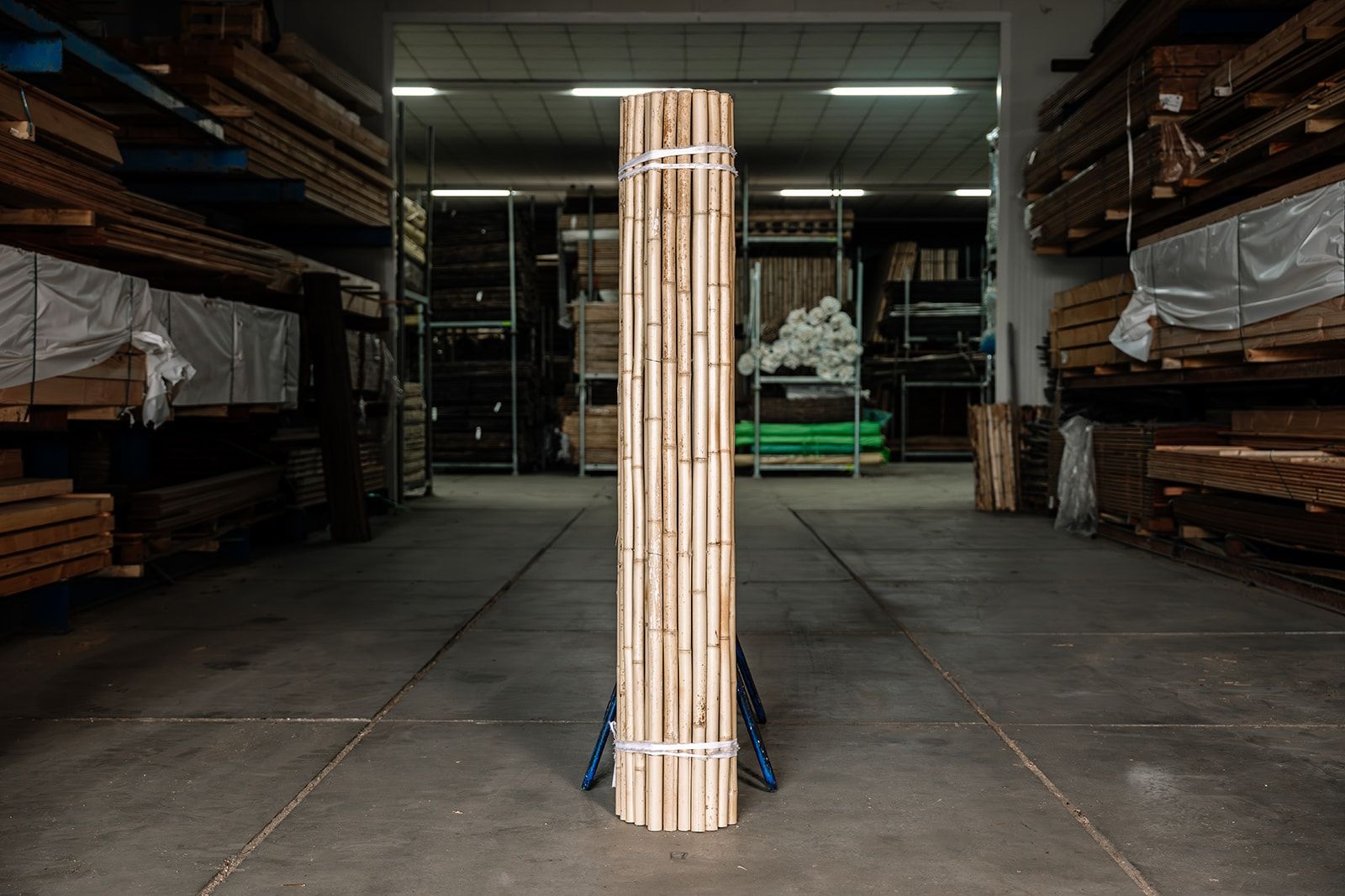 Bamboemat naturel 100x180 cm - duurzaam en eenvoudig te bevestigen