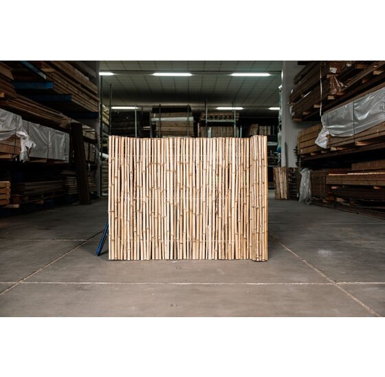 Bamboemat naturel 100x180 cm - duurzaam en eenvoudig te bevestigen