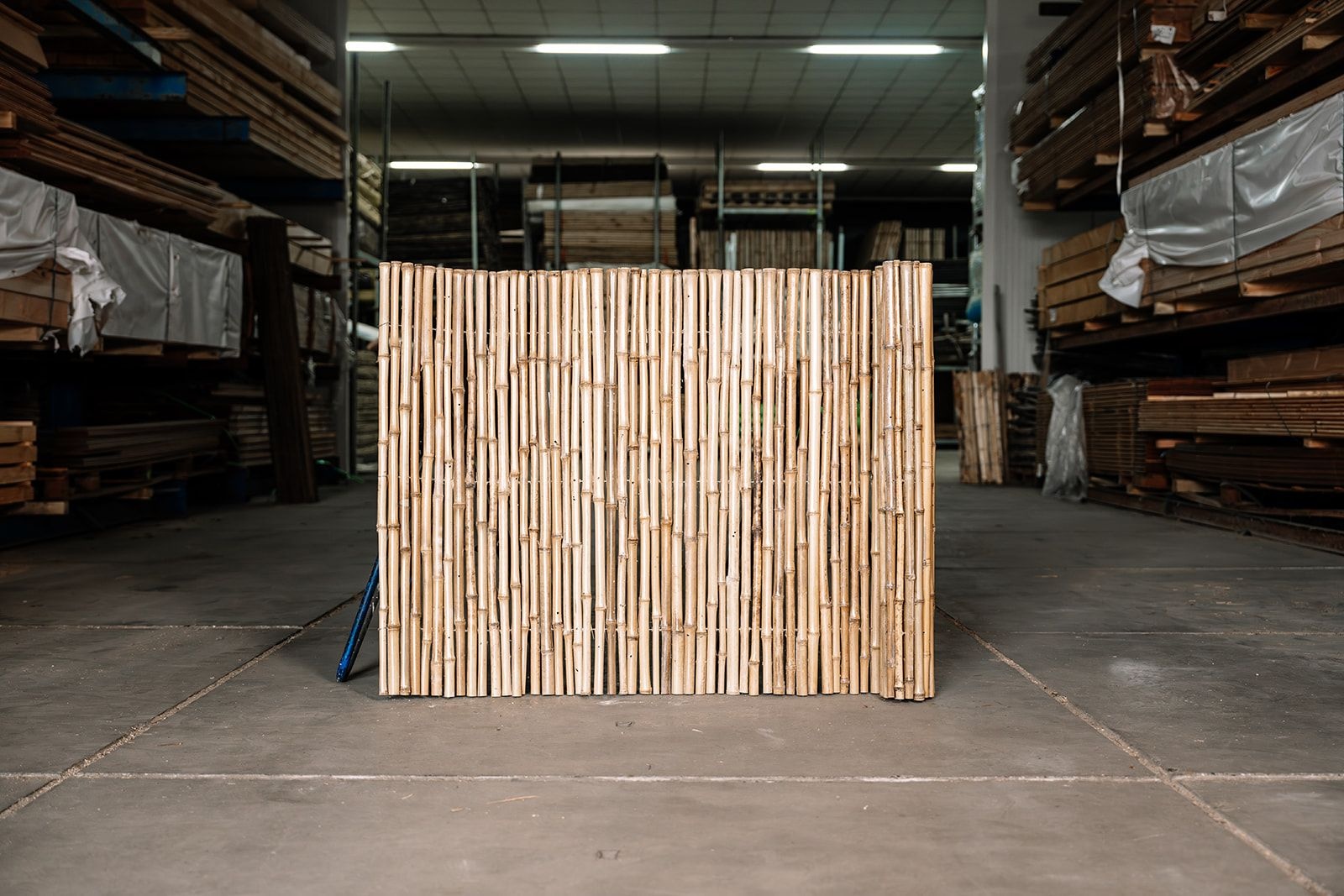 Bamboemat naturel 100x180 cm - duurzaam en eenvoudig te bevestigen