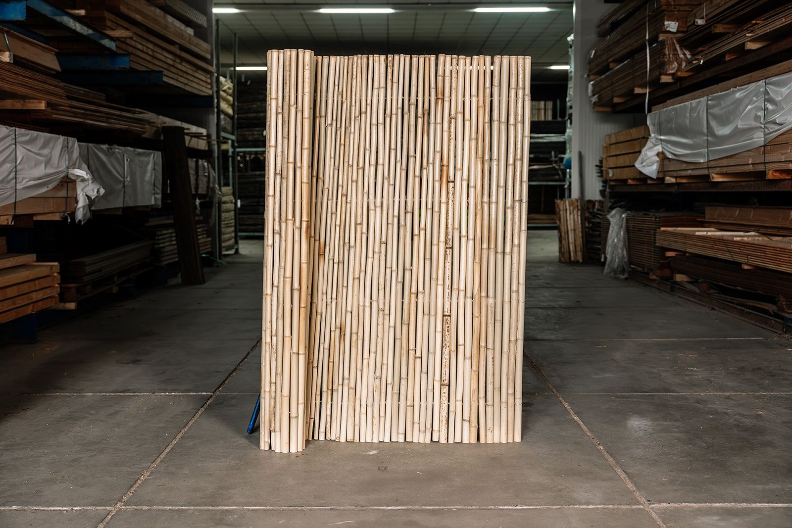 Bamboemat naturel 100x180 cm - duurzaam en eenvoudig te bevestigen