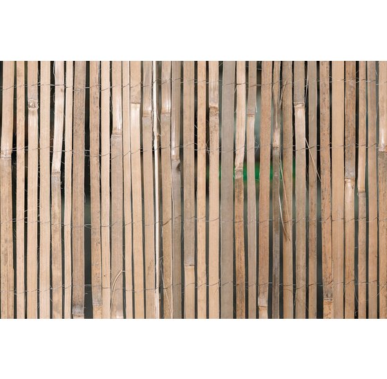 Bamboemat gespleten naturel 100x500 cm | 3mm dik bamboe schutting