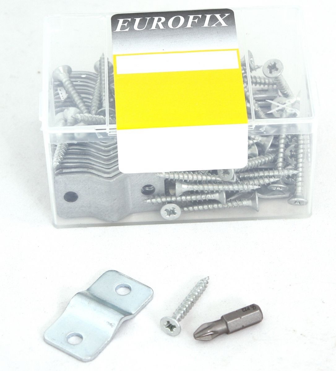 Draadpaneelklemmen verzinkt 20x36,7mm - 30st + bit
