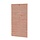 Douglas houten tuindeur 100x180 cm met horizontale latten en stalen frame