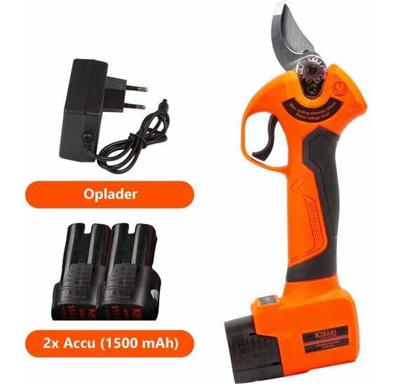 Kibani Accu Takkenschaar met extra accu