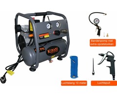 Kibani stille compressor 6 Liter - SET