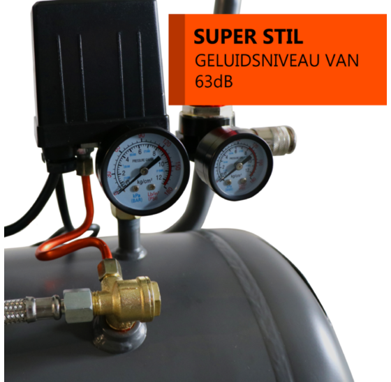 Kibani STILLE compressor 50 liter - SET