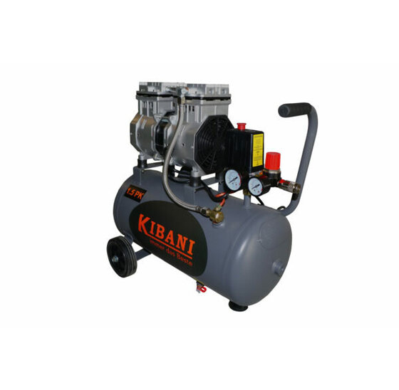 Kibani stille compressor 24 Liter - SET