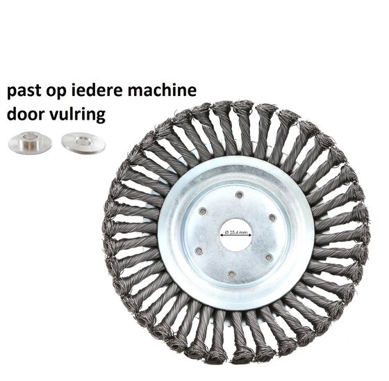 Kibani onkruidborstel 15 cm