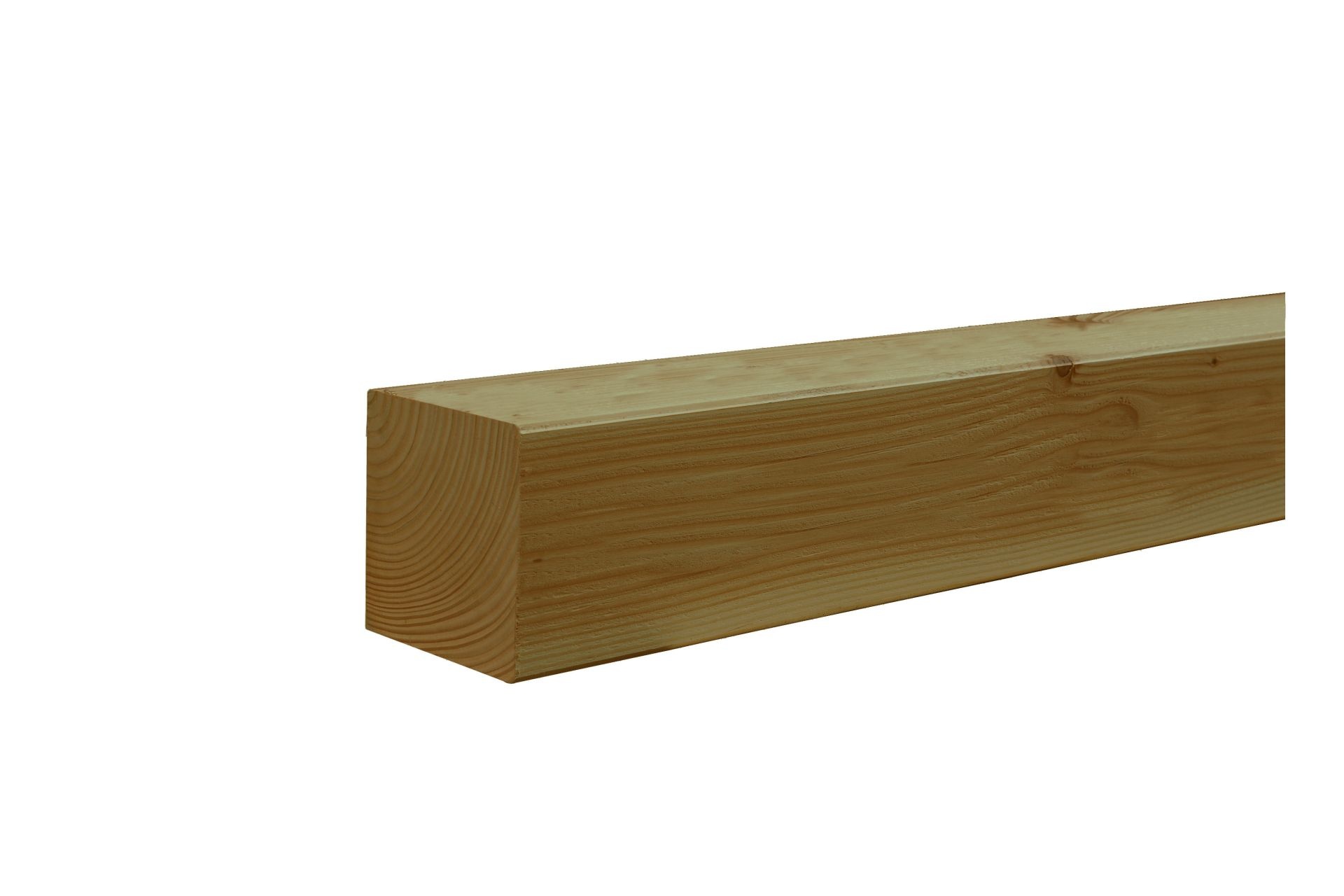 Geïmpregneerde vuren paal 6,8 × 6,8 of 8,8 × 8,8 cm – glad geschaafd