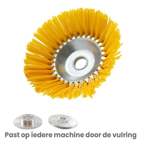 Kibani nylon onkruidborstel 20cm