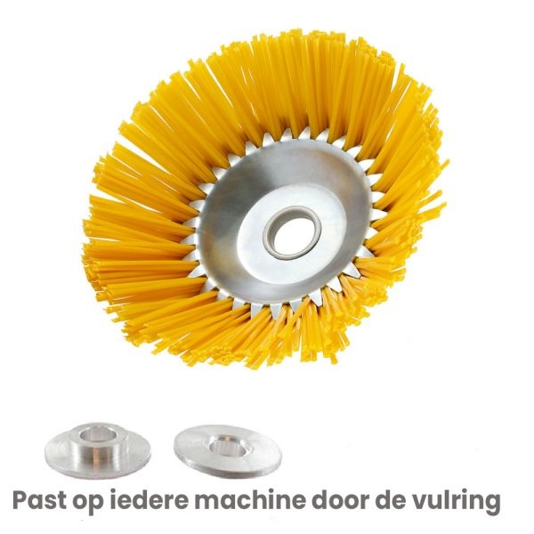 Kibani Nylon Onkruidborstel 20cm voor Bosmaaier