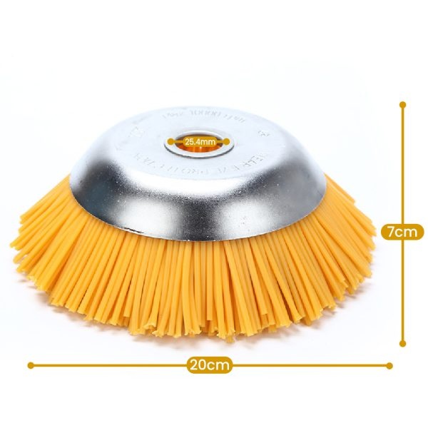 Kibani Nylon Onkruidborstel 20cm voor Bosmaaier