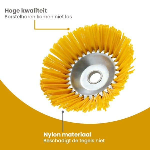 Kibani Nylon Onkruidborstel 20cm voor Bosmaaier