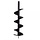 Grondboor 200 mm met 20 mm aansluiting voor boormachine (zandgrond)