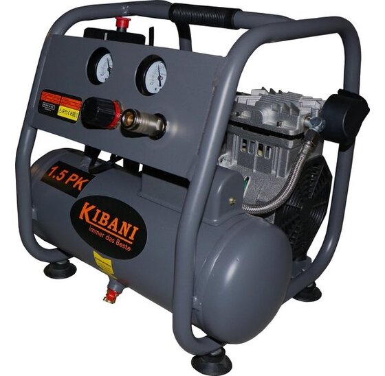 Kibani stille compressor 6 Liter