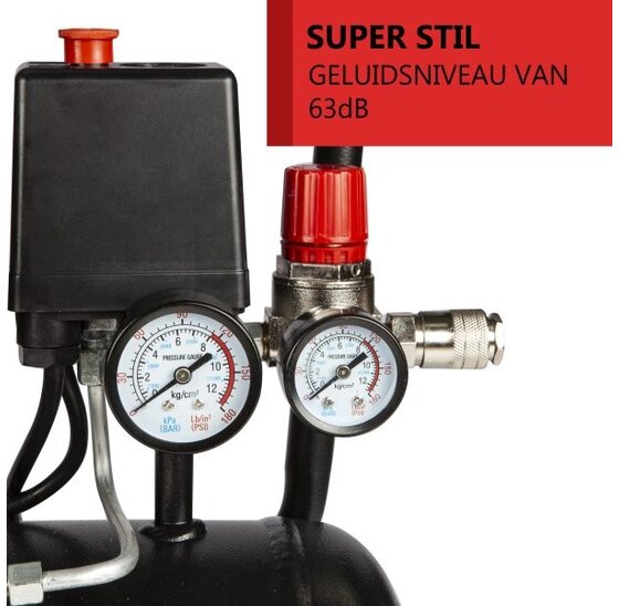 Kibani stille compressor 24 Liter