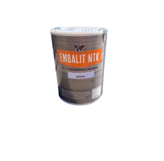 Embalit NTK houtverduurzamingsmiddel groen 0,75L (7,5m²)