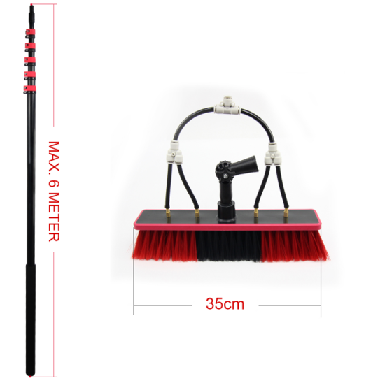 Kibani telescoop borstel 6m