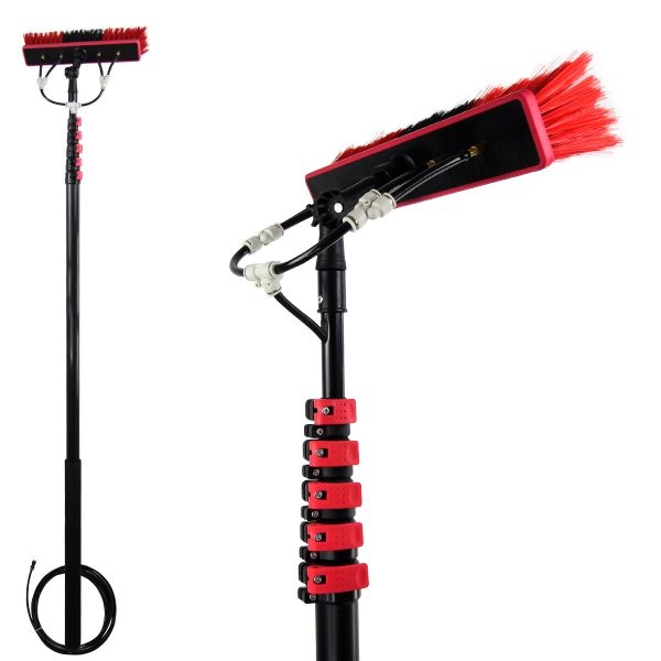 Kibani Telescoop Borstel 3.60m met Watertoevoer
