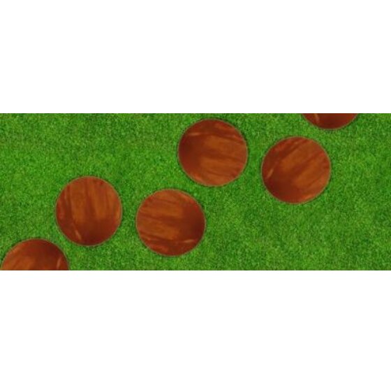 Cortenstaal stapsteen 500mm[2mm]