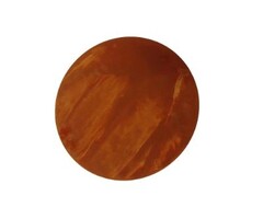 Cortenstaal stapsteen rond 500mm diameter, 2mm dik