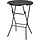 Statafel zwart 80 cm per 2 in doos