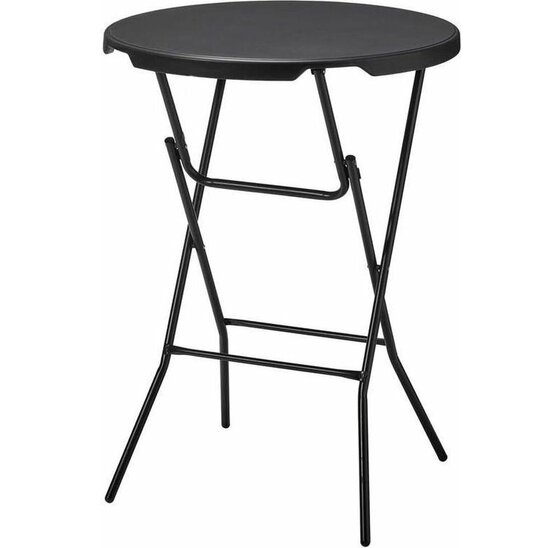 Heebra Statafel zwart 80 cm per 2 in doos