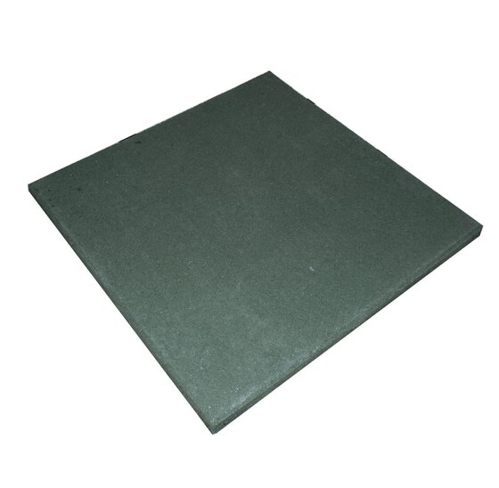 Heebra Tegel rubber groen 500x500x25 mm