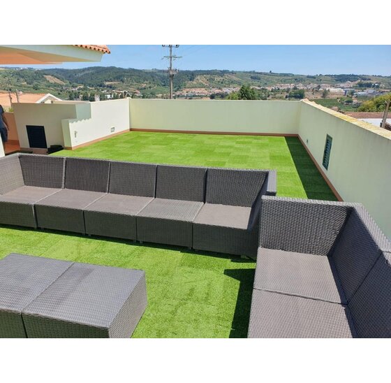 Heebra Kunstgrastegel 500x500x25 mm