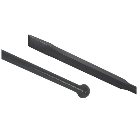 Heebra Stootijzer 1400 mm met vierkant onderstuk 40 cm - Copy