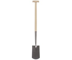 Heebra Spade met hals blank geslepen