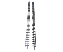 Flex Fence draaibare lamellen Elegance RVS zwart – 42 planken