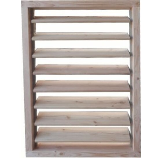 Shutter systeem Elegance RVS – kantelbaar shuttersysteem voor 42 planken, volledig afsluitbaar en handmatig inkortbaar