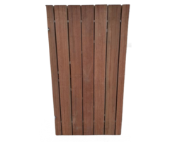 Houten tuindeur douglas 195 cm hoog met slot en scharnieren