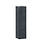 Betonpoer 12x12x45 cm antraciet met M16 huls oud-hollands