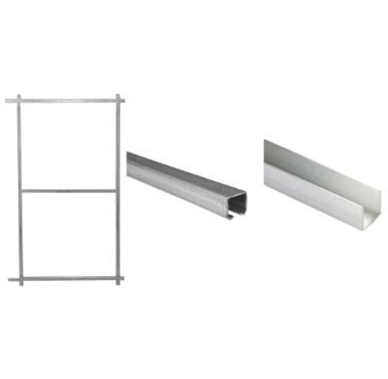 Heebra Wandbevestigingsets voor schuifpoorten 1500x1900mm