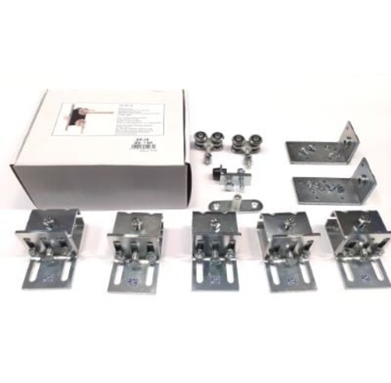 Heebra Wandbevestigingsets voor schuifpoorten 1365x1900mm