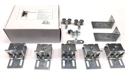 Heebra Complete set: Schuifpoort + bevestiging tot 180kg