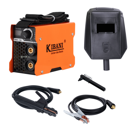 Inverter lasapparaat 160A MMA met digitaal display - Kibani MMA160