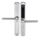 Slim deurslot (aluminium) - Zilver
